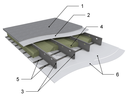 B-015 assembly cross-section diagram